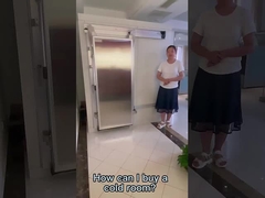 راه رفتن سفارشی در خنک کننده برای یخچال ذخیره سازی سرد ارائه خدمات پس از فروش